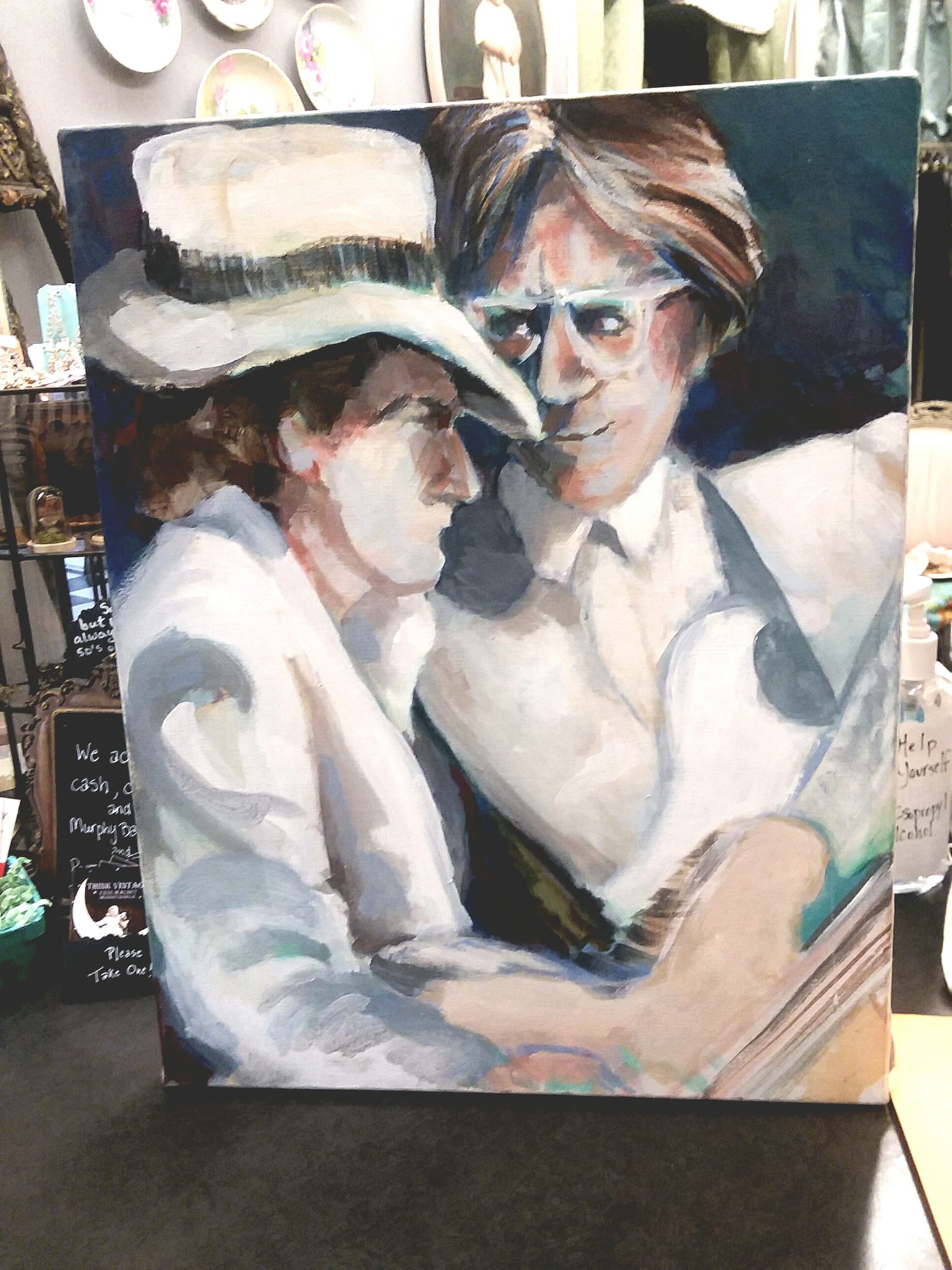 A couple of prints originally painted by Sue Quarles that truly