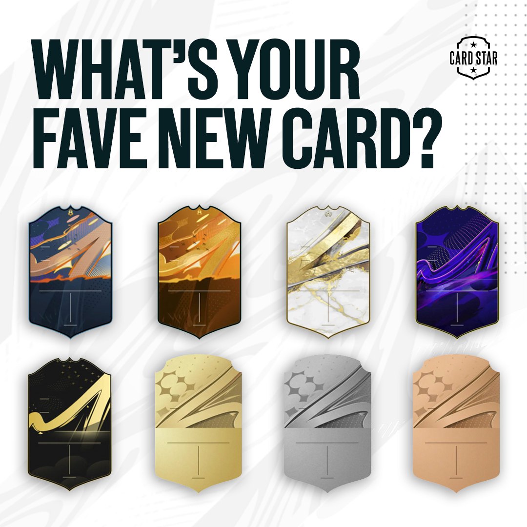 Card Star - Here's a closer look at our new Fifa 23 cards....