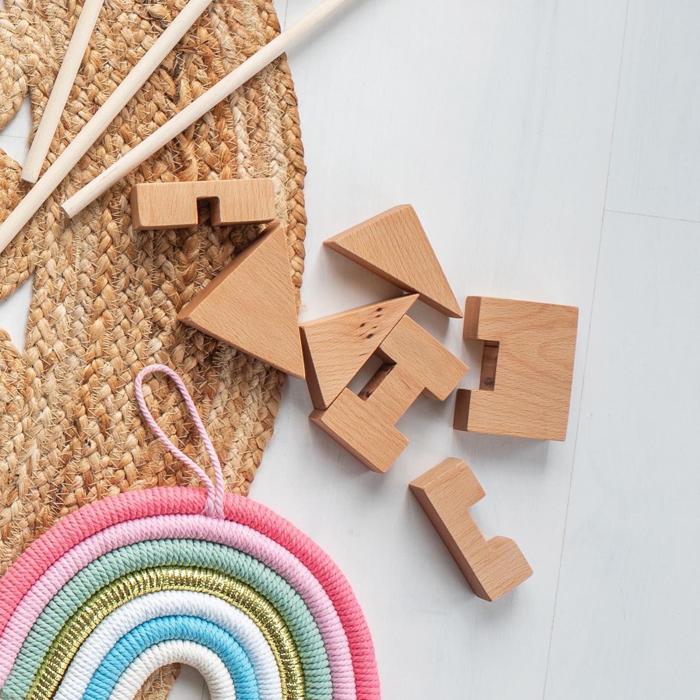 Rocket Stacking Blocks •... - The Little Forest Workshop