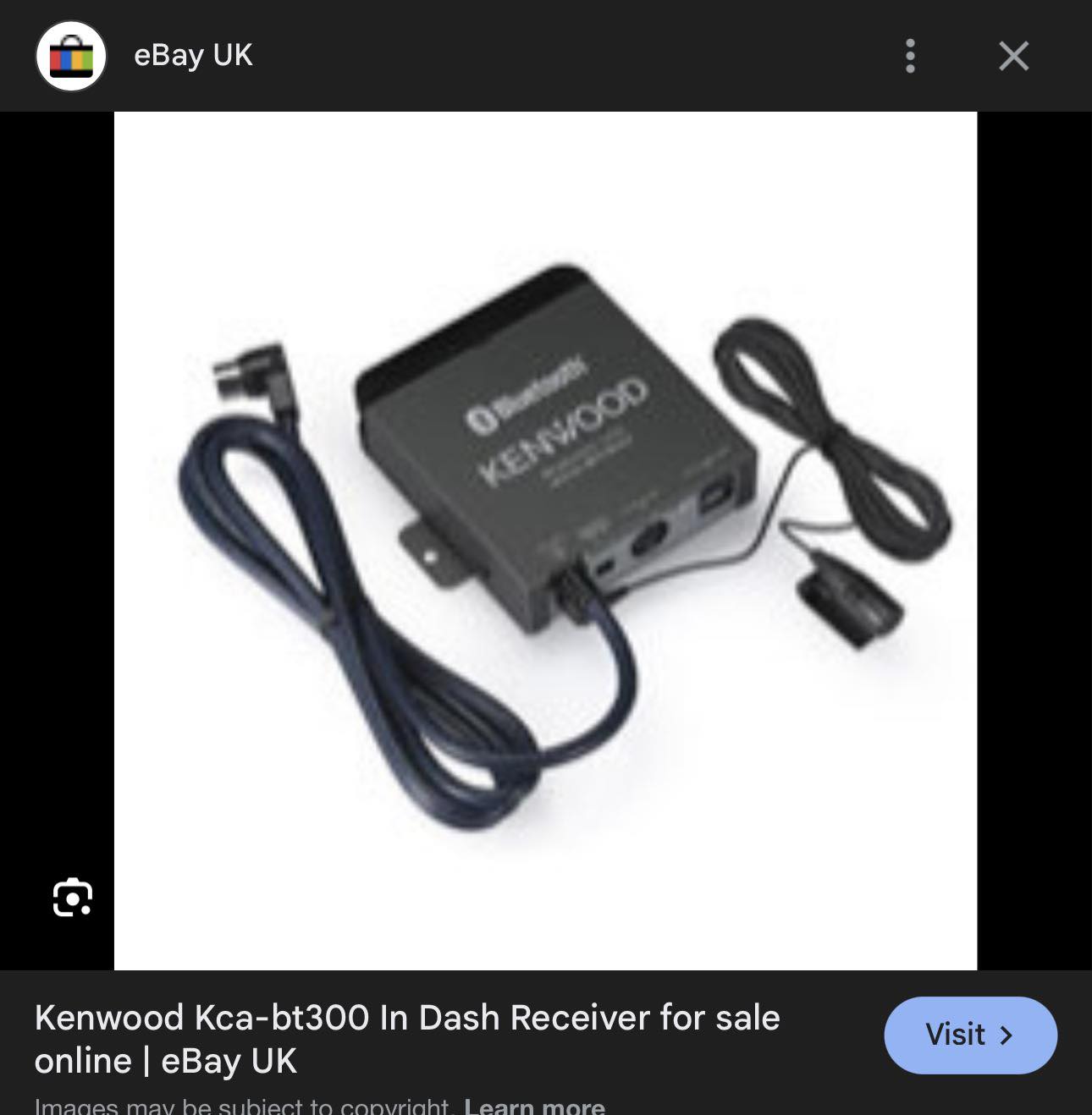 Where to find Kenwood KCA-BT200 or KCA-BT300 Bluetooth adapter