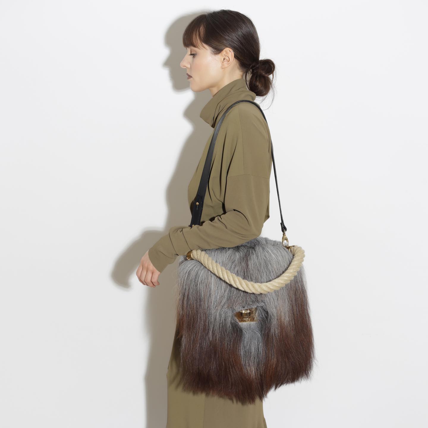 Agnes Nordenholz - THE HUNTER saddle bag made of vegetable tanned 