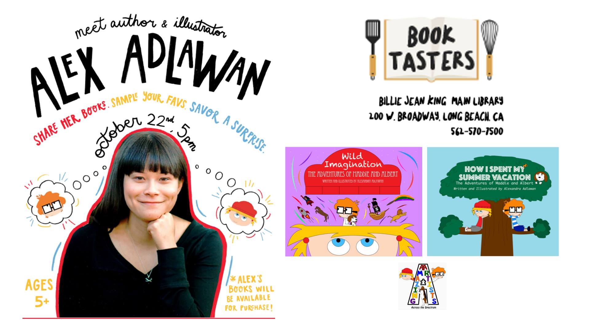Book Tasters - Meet the Author and Illustrator