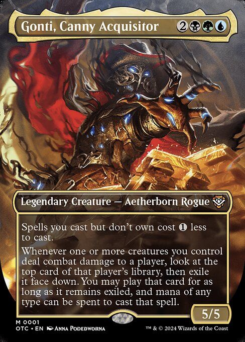 atsu mtg card Atsu, Ghost of Yotei Exile the top two cards of your library Mtg Altered Art Card-aminatou, the