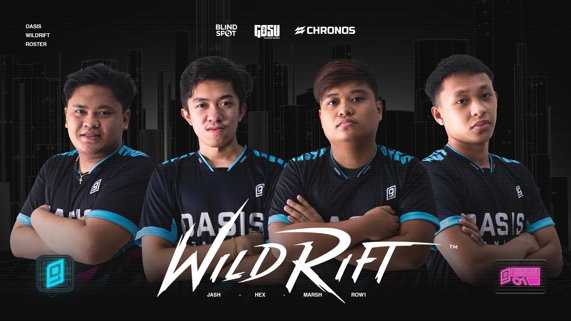 Oasis Gaming - Welcoming the newly formed Wild Rift roster... | Facebook