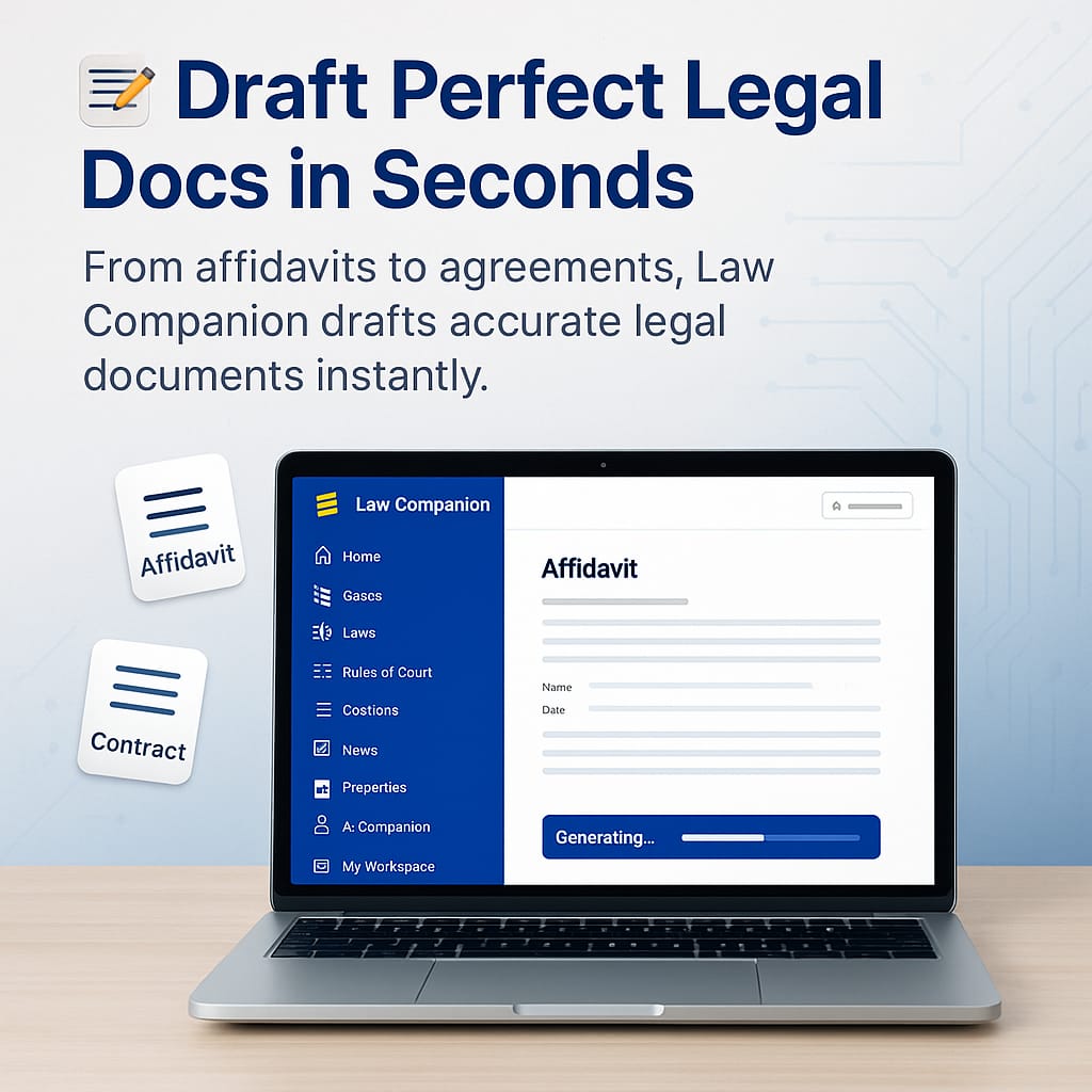 Law Companion - From affidavits to agreements, Law... | Facebook