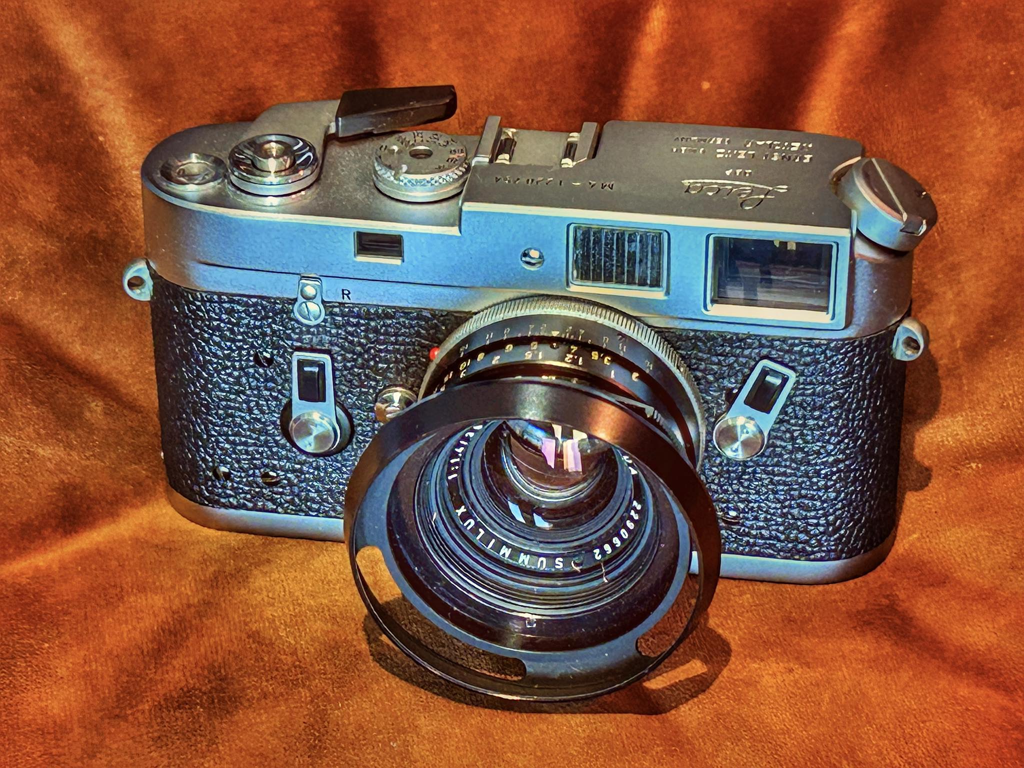 Leica M4 with Summicron 35mm f2 Lens. A beauty from 1969.