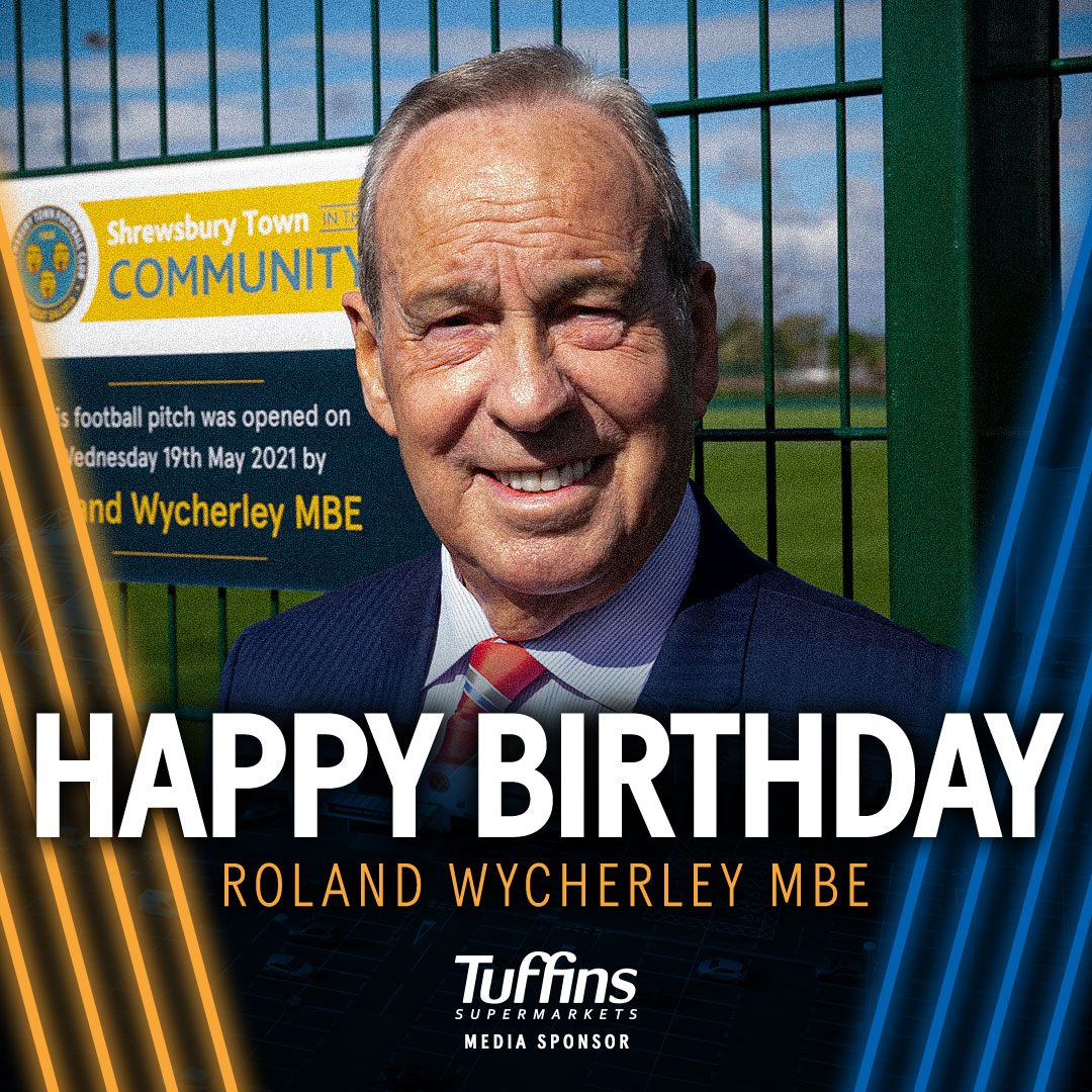 Shrewsbury Town - Happy 80th Birthday to our Chairman,... | Facebook