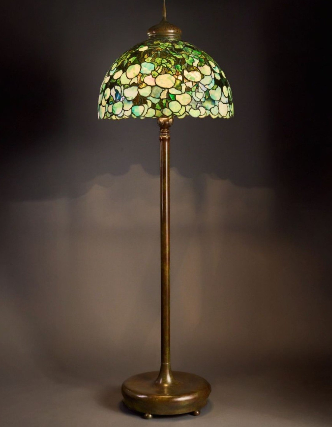 Louis Comfort Tiffany lamps. (Photos by Alex Brescanu / Courtesy