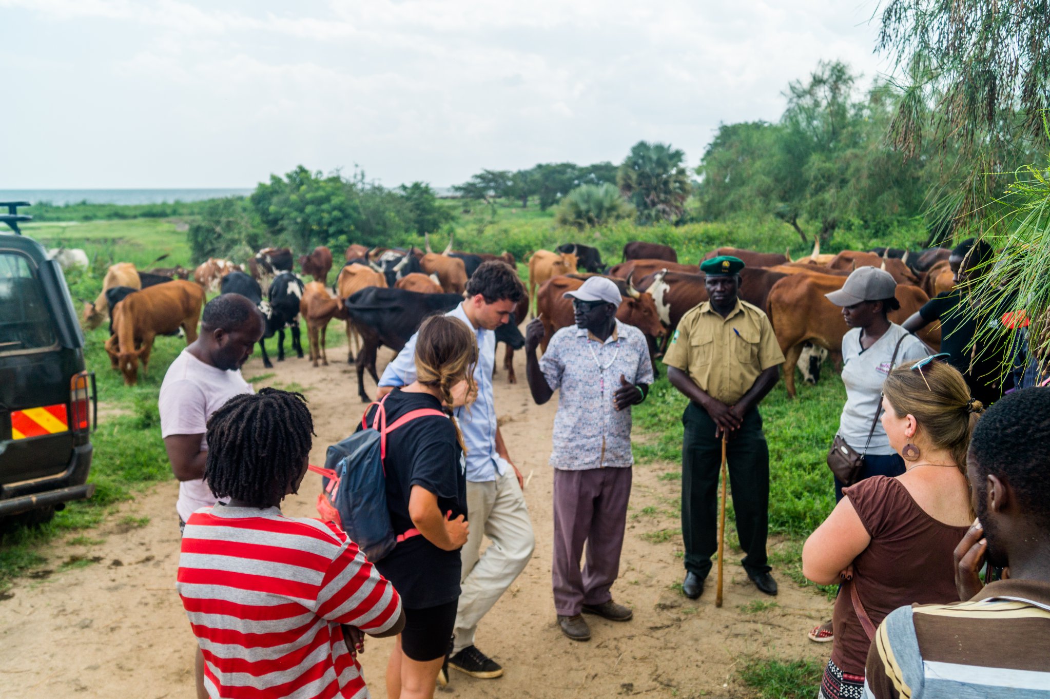 we visited Bugungu Wildlife Reserve and the surrounding communities of ...