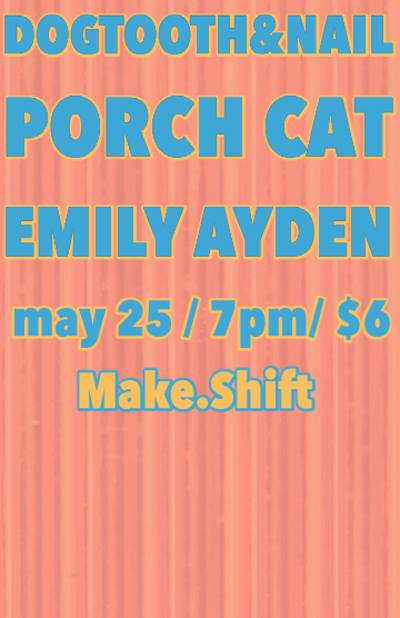 Porch Cat — Make.Shift, 2018-05-25