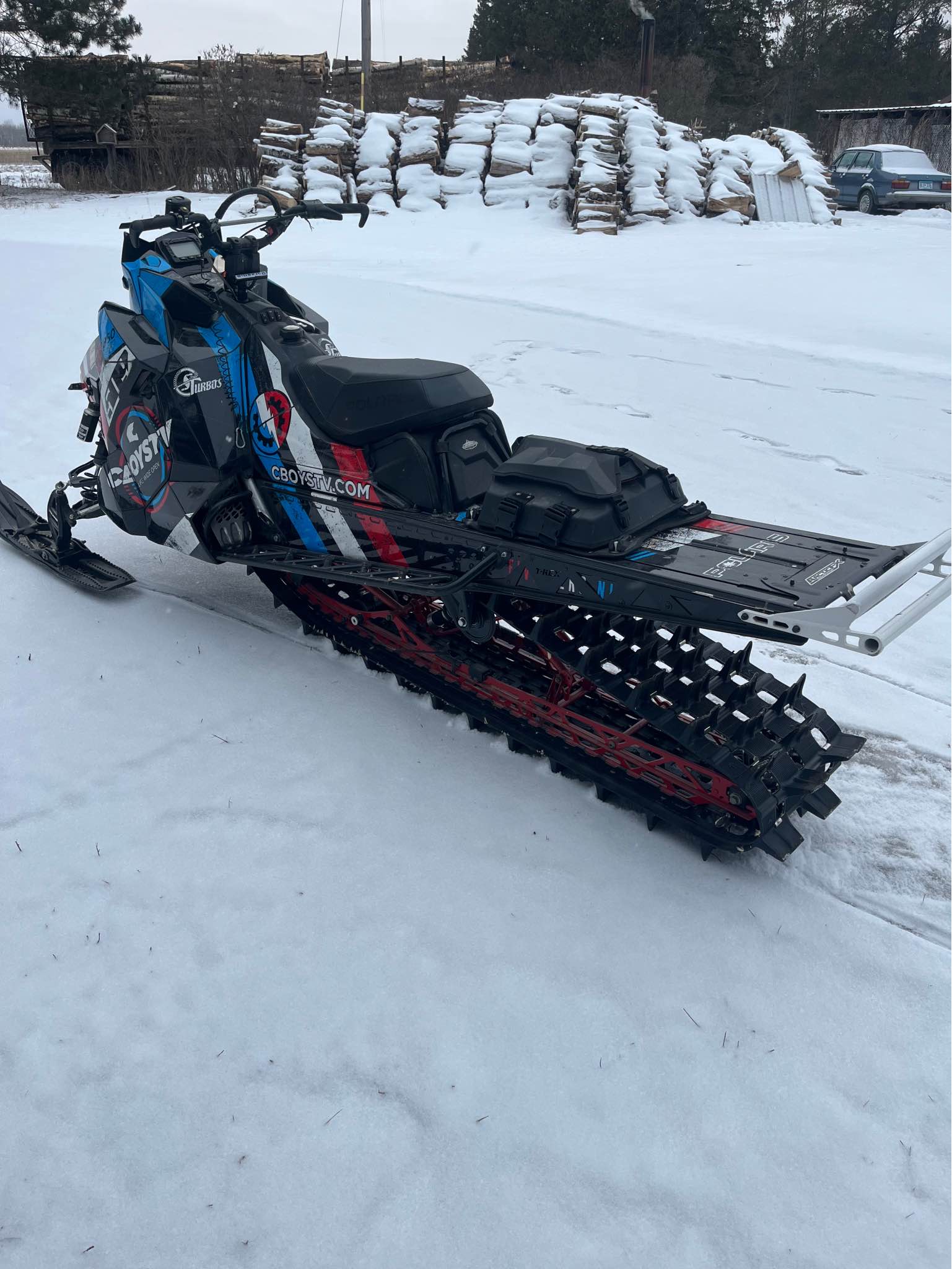 2019 Polaris PRO RMK 850 163” with Sliber Turbo | Used - Good 