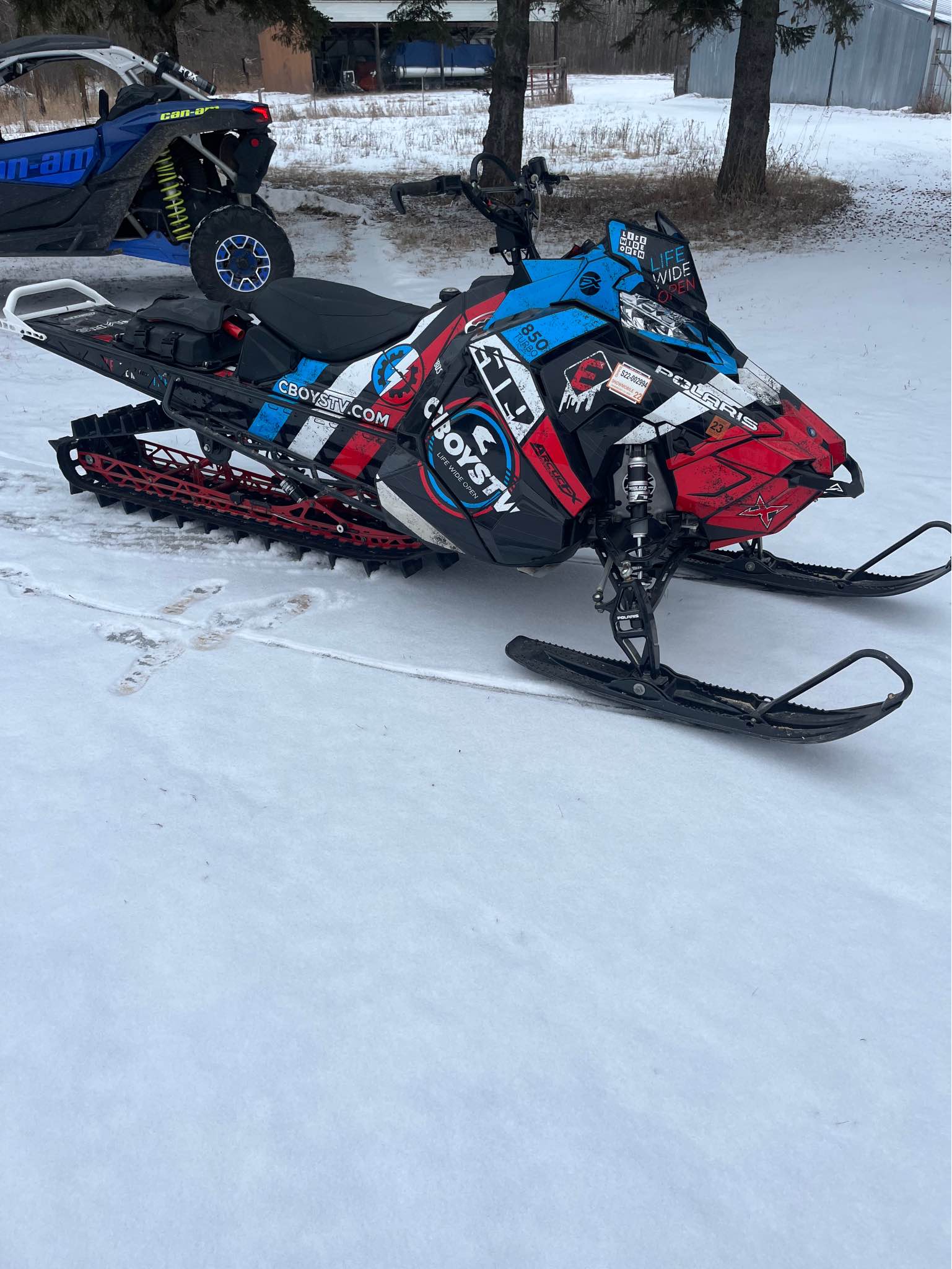 2019 Polaris PRO RMK 850 163” with Sliber Turbo | Used - Good 