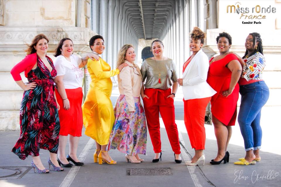 Délégation... - Délégation Miss Ronde Paris-Ile de France