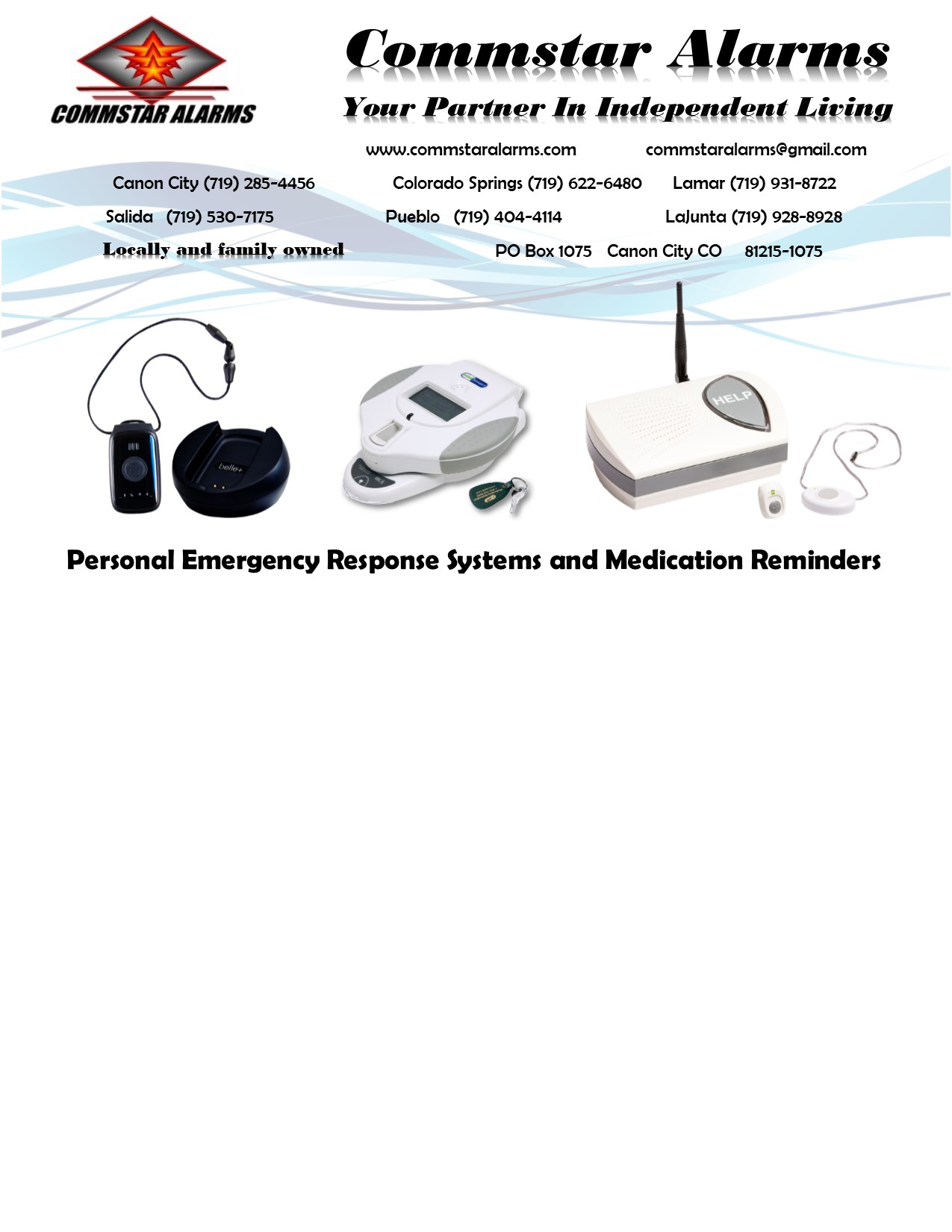 Commstar Alarms