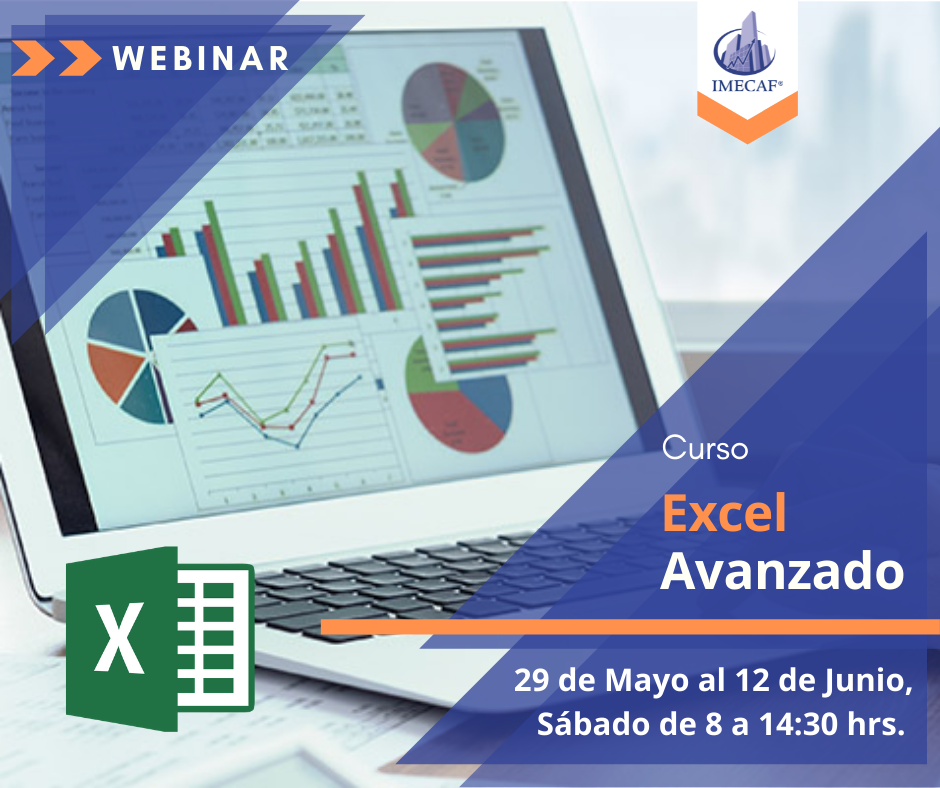 IMECAF - 🧠 #Webinar Excel Avanzado 👉 https://imecaf.com/17... | Facebook