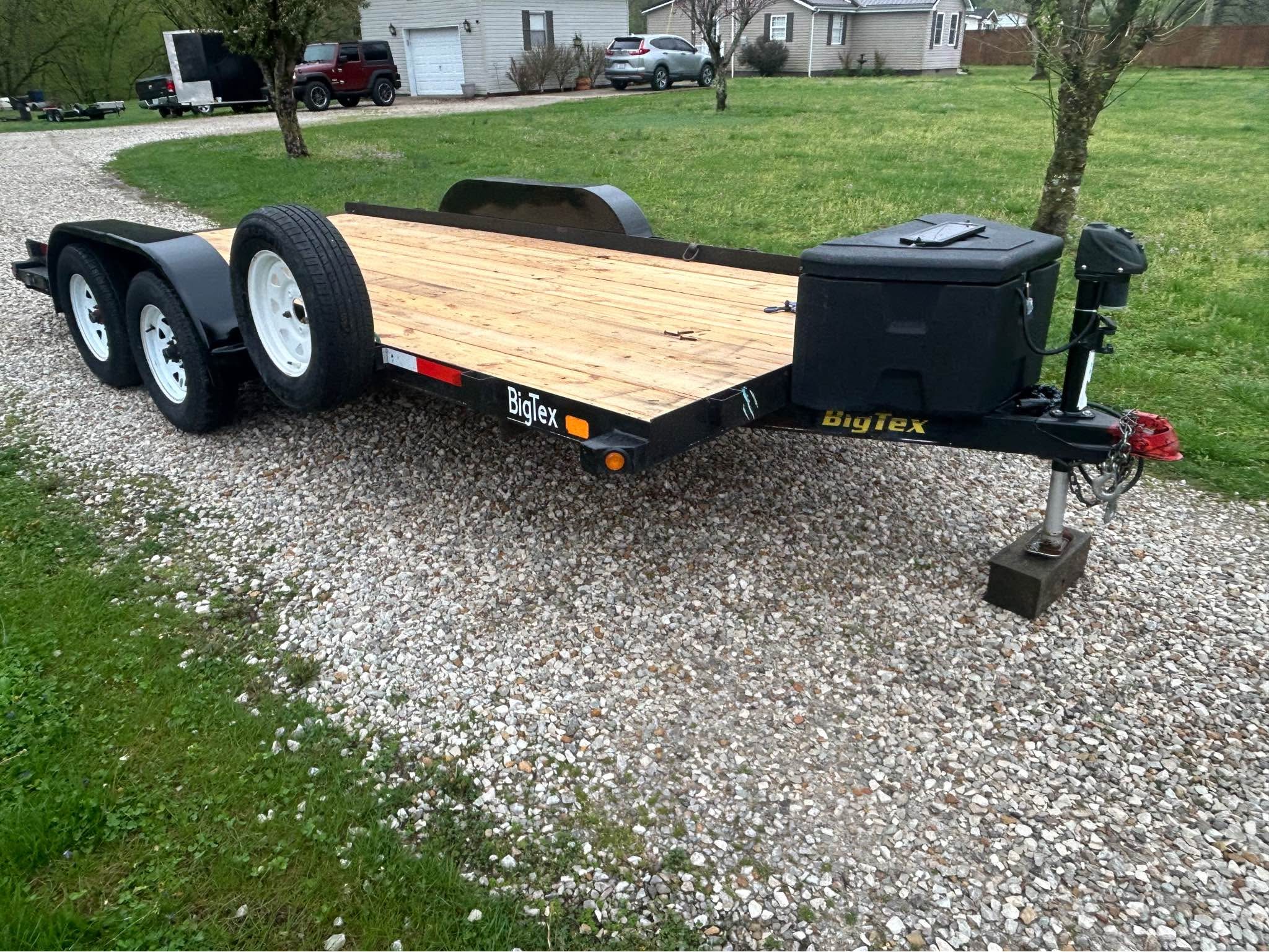 Big Tex. 16 foot trailer - Vehicle Trailers - Tutor Key, Kentucky ...
