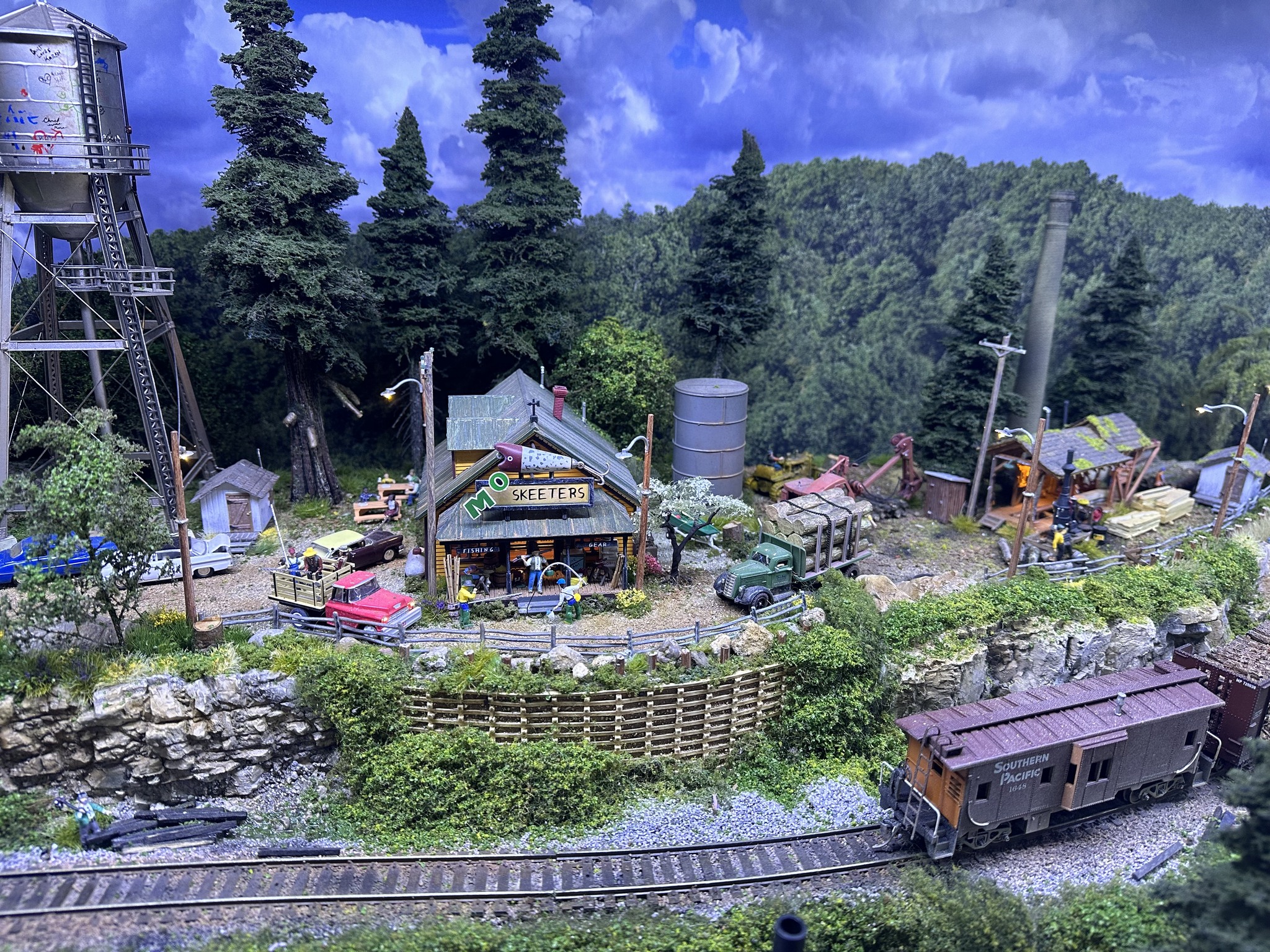 MP Scenery Cattails – N HO O Scale Water Plants For Model Railroad Layouts, Handmade In Vietnam