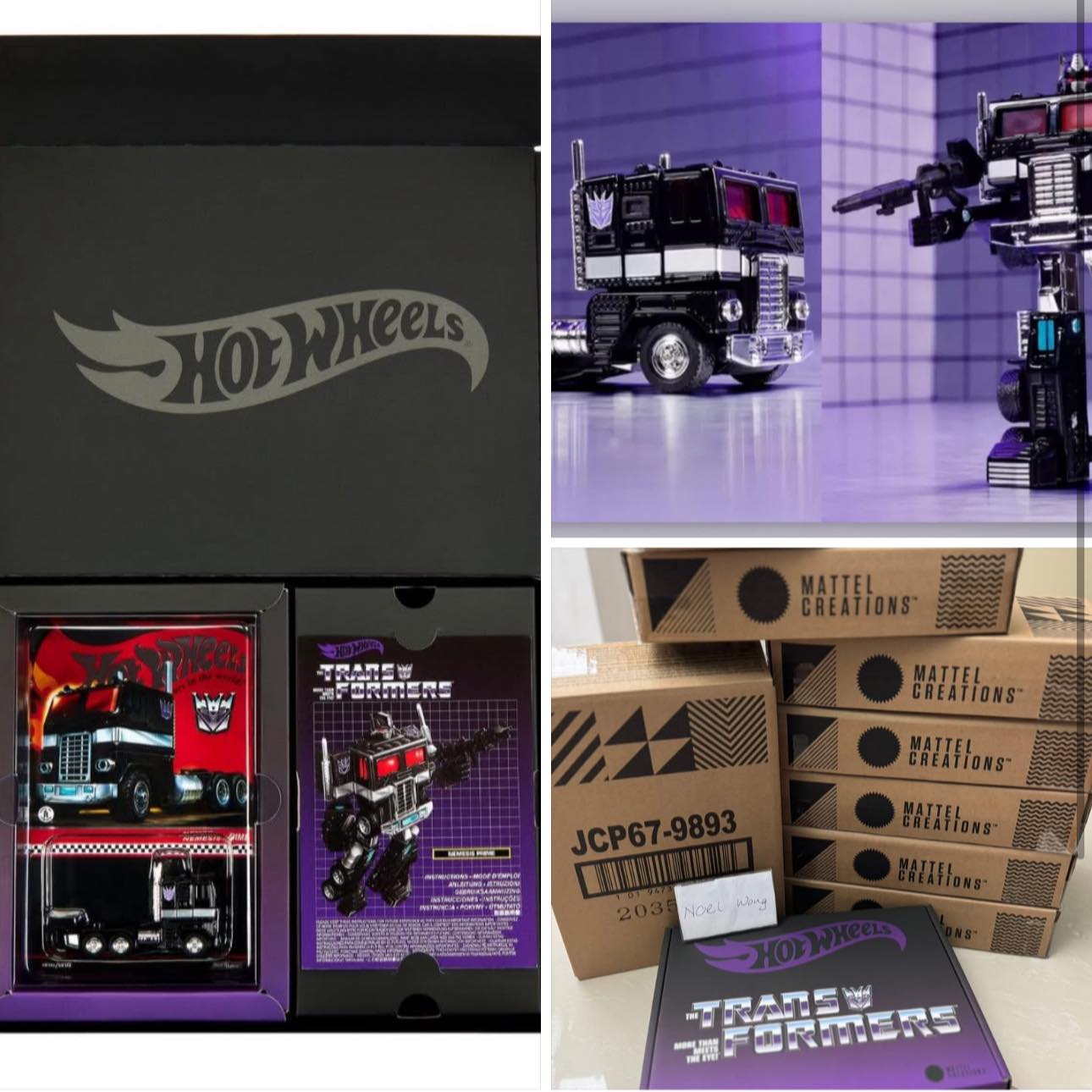 Hot wheels transformer nemesis prime for sale