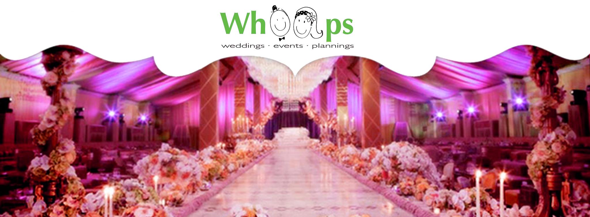 Whoops Events - Weddings, Parties and Events Planning | Singapore Singapore