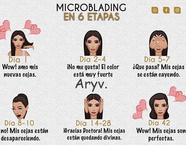 AryV - The emotion of microblading!! las emociones del... | Facebook