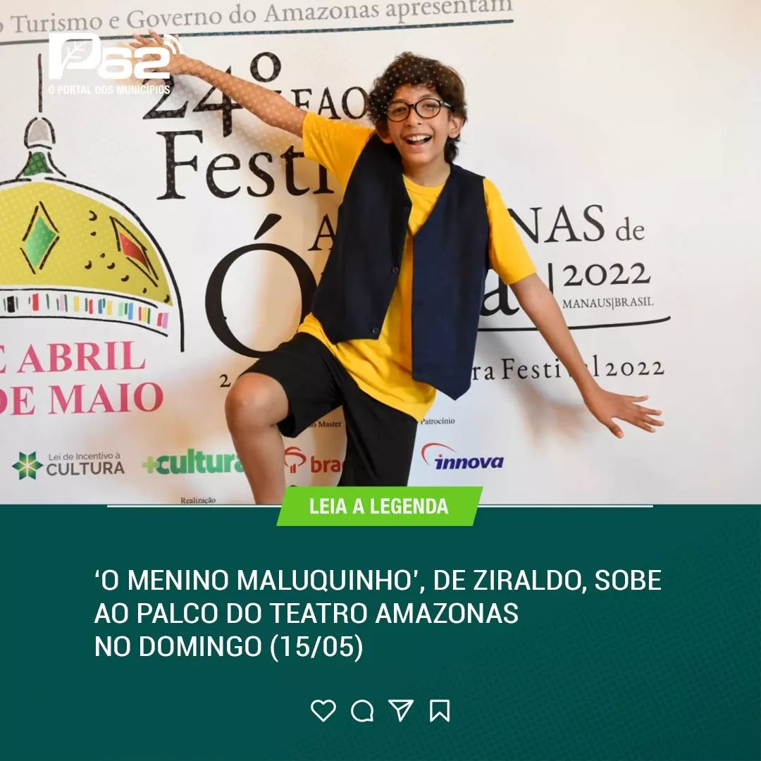 Portal 62AM - A obra “O Menino Maluquinho”, que apresentou...