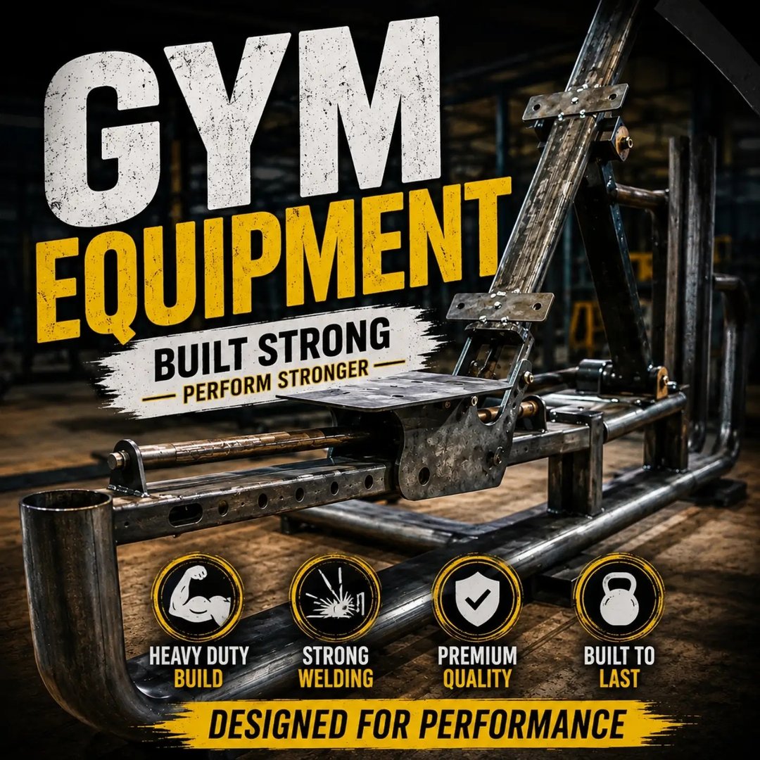 Back Row Hammer Machine | Heavy Duty Gym Machine Fabrication | Back ...