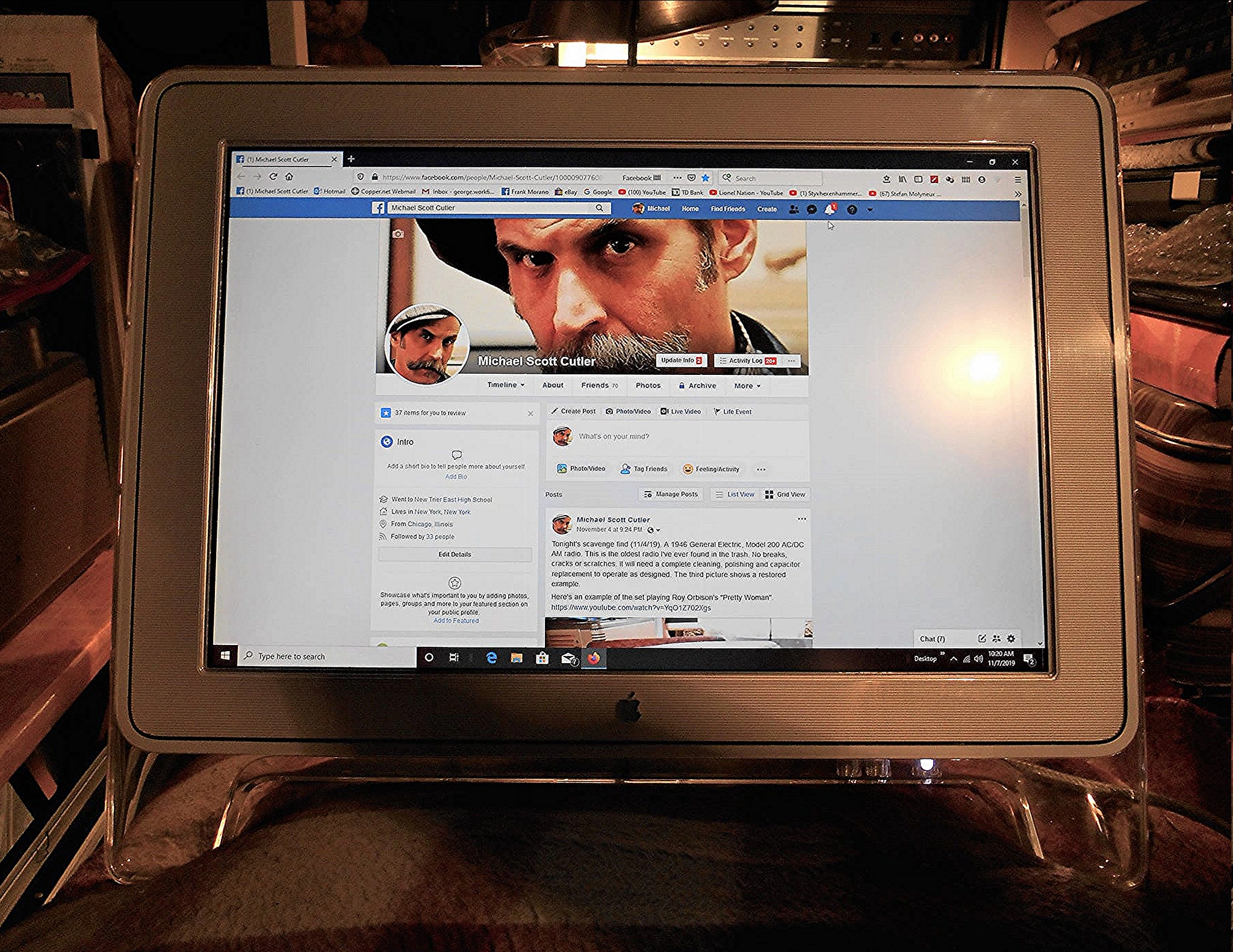 Apple 22 inch lcd cinema display