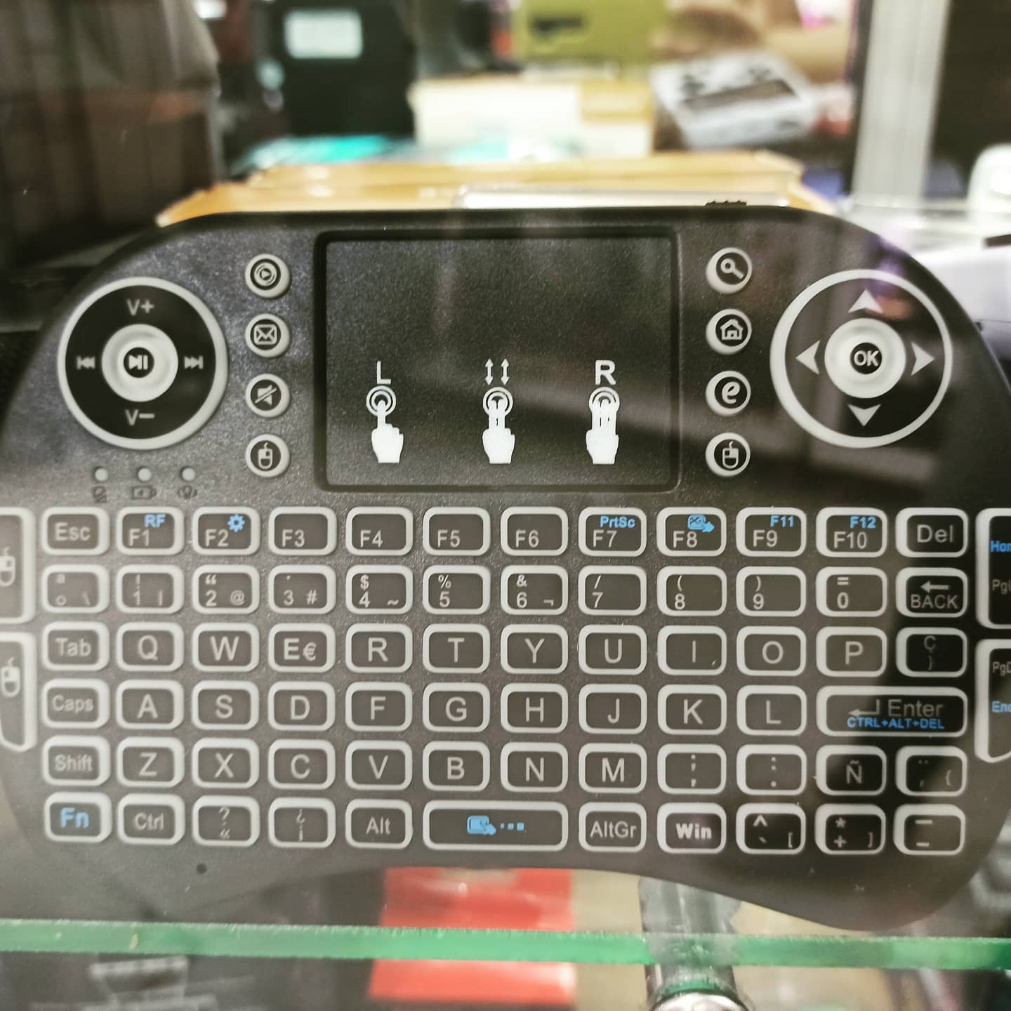 SMART PROPS - MINI KEYBOARD Control remoto con teclado...