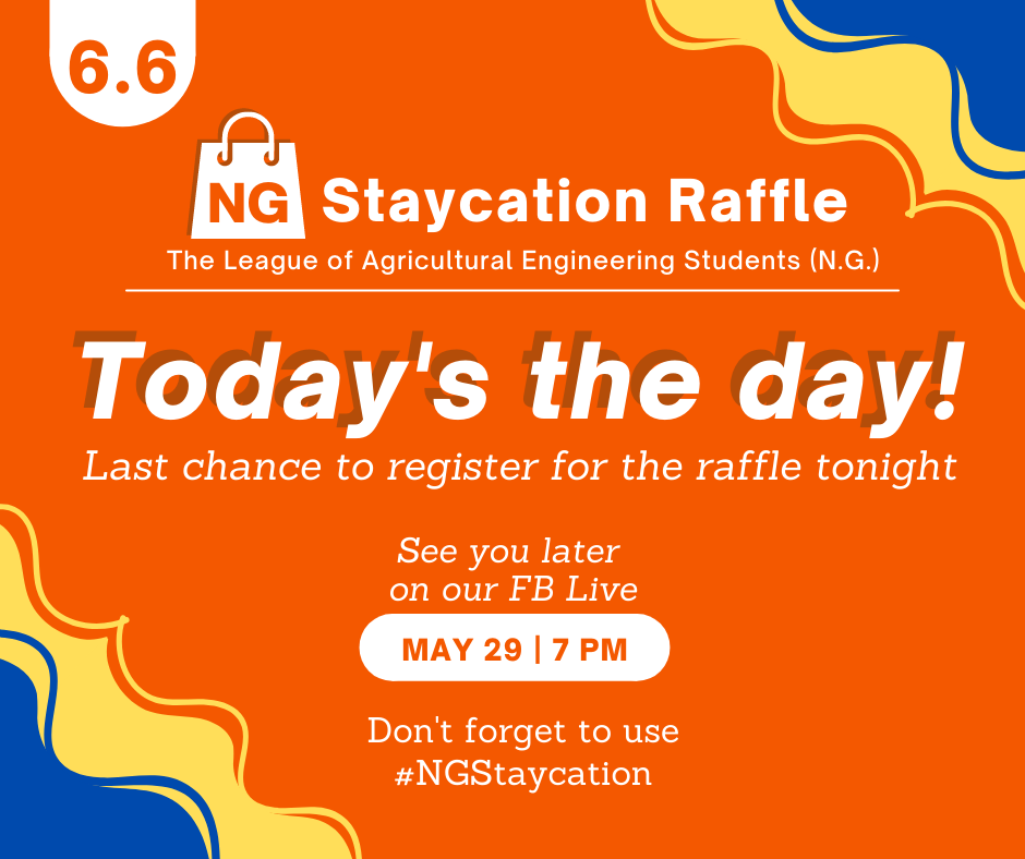 🎉 TODAY IS THE DAY! 🎉 See you later on our raffle draw to find out if ...