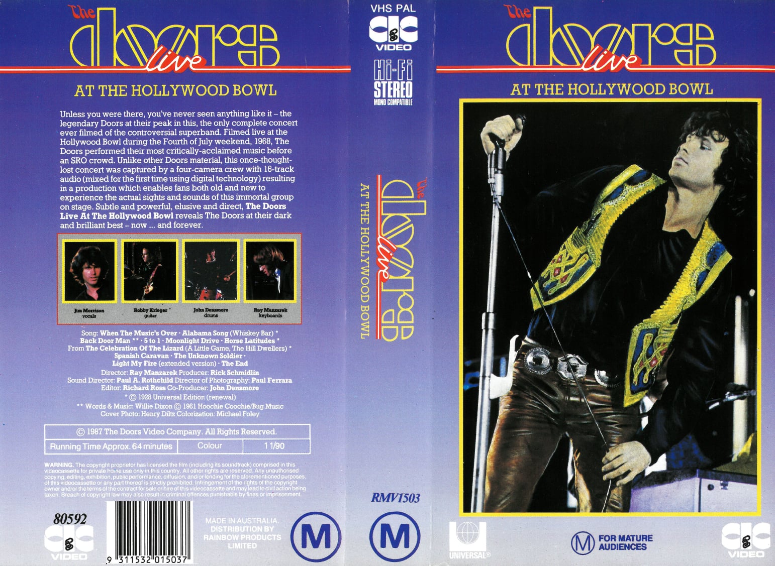 ? JULY 21 1969 ? The Doors at Aquarius Theater, West Hollywood 