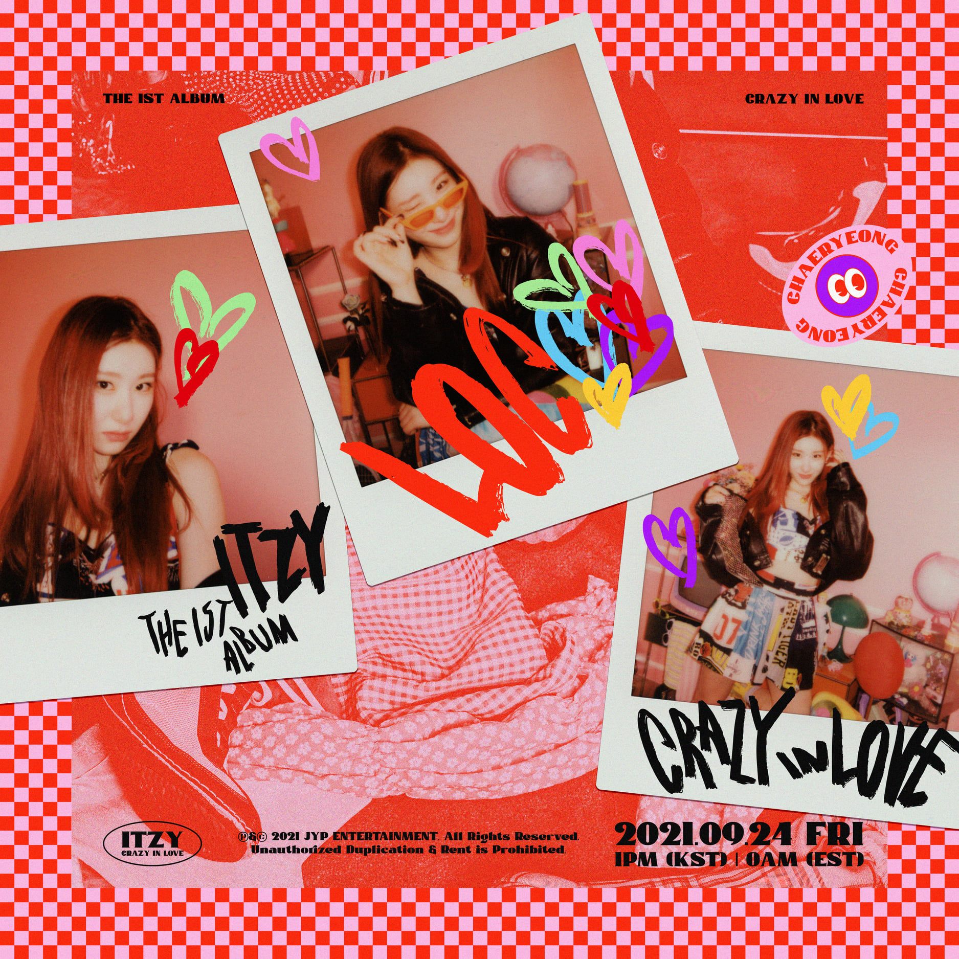 ITZY The 1st Album <CRAZY IN LOVE> 