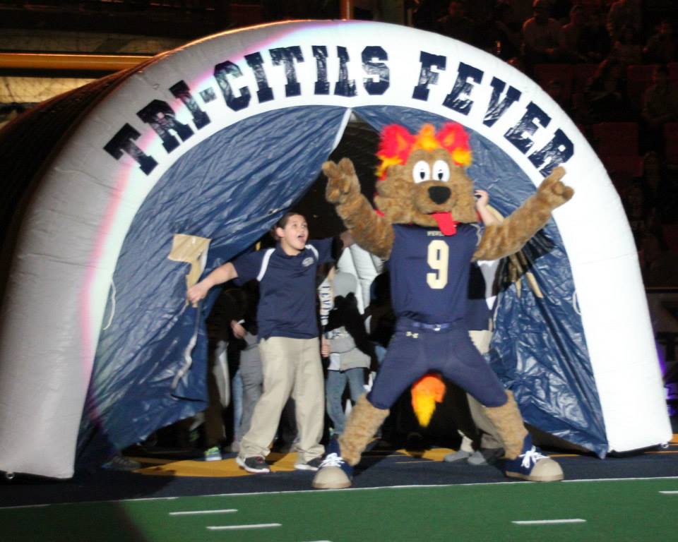 Clutch - Tri-Cities Fever Mascot