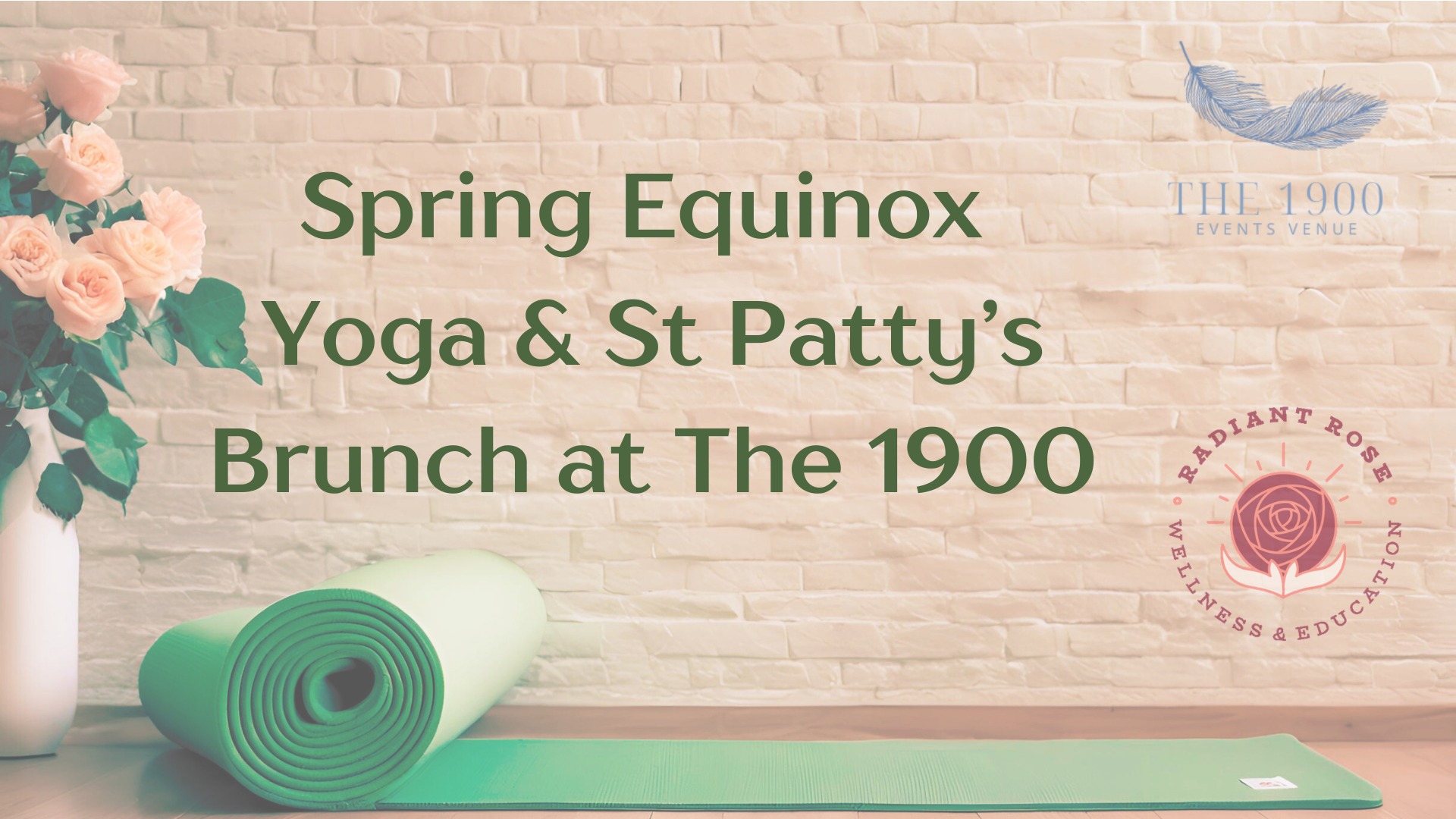 Spring Equinox Yoga & St Patty's Brunch at The 1900