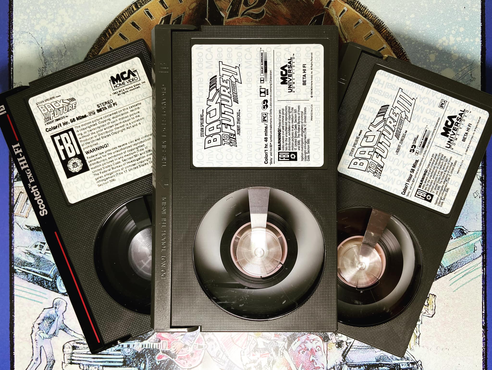 Scotch #VHS #VideoCassette, Back To The Future Hi-Fi Stereo (Video 