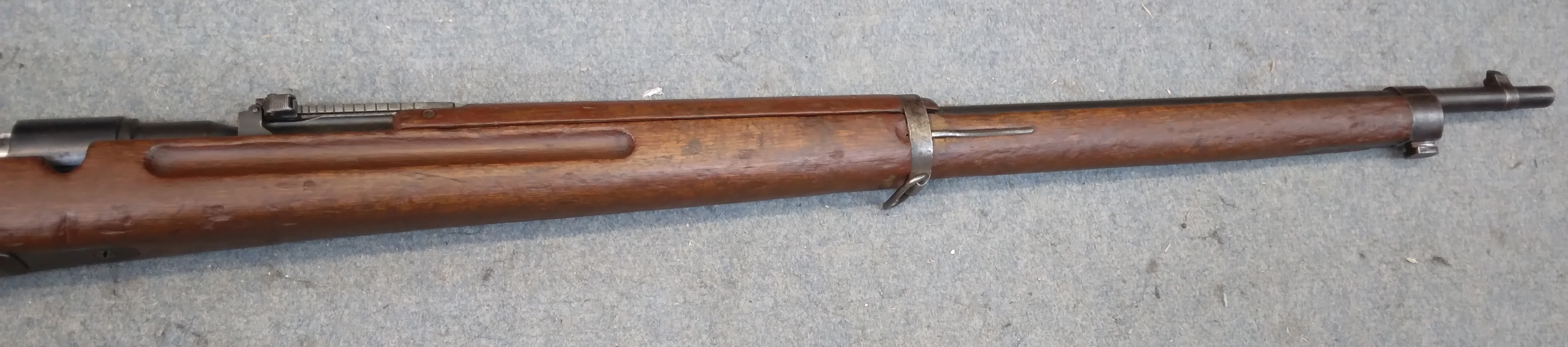 Restored sporterized Type 38 Arisaka rifle