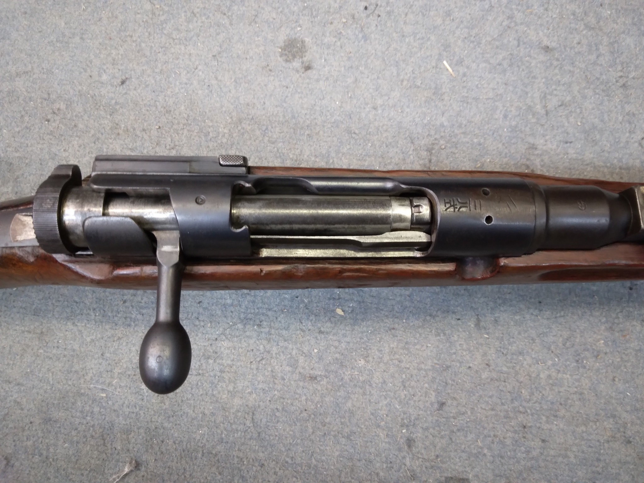 Restored sporterized Type 38 Arisaka rifle
