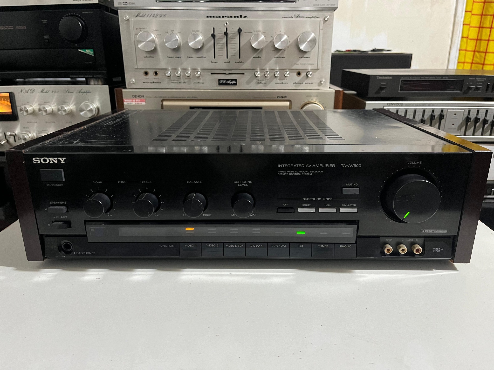 Sony TA-AV500 integrated stereo amplifier for sale
