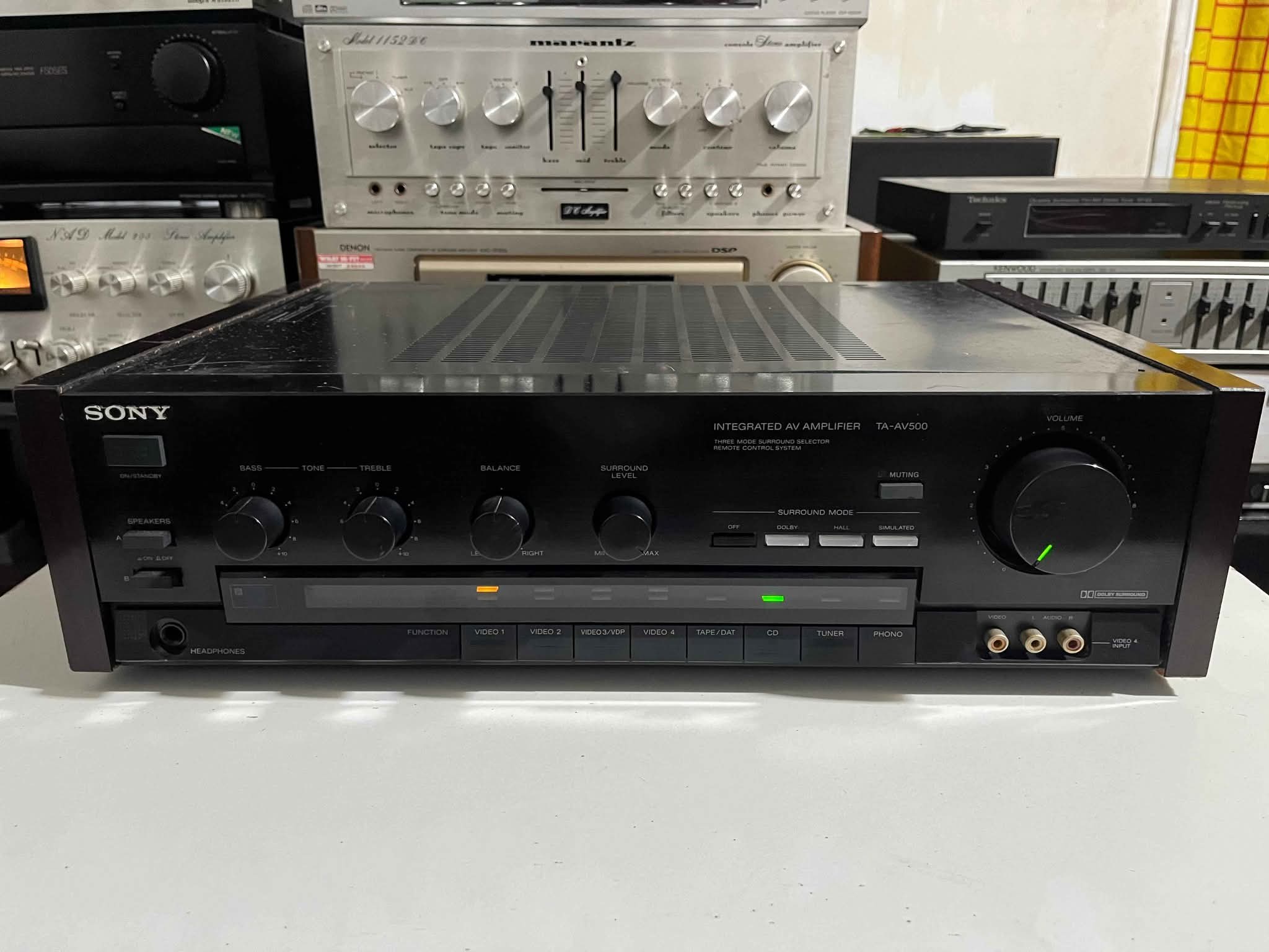 ❣️ SONY ❣️ TA-AV500 AV INTEGRATED STEREO AMPLIFIER (89-90
