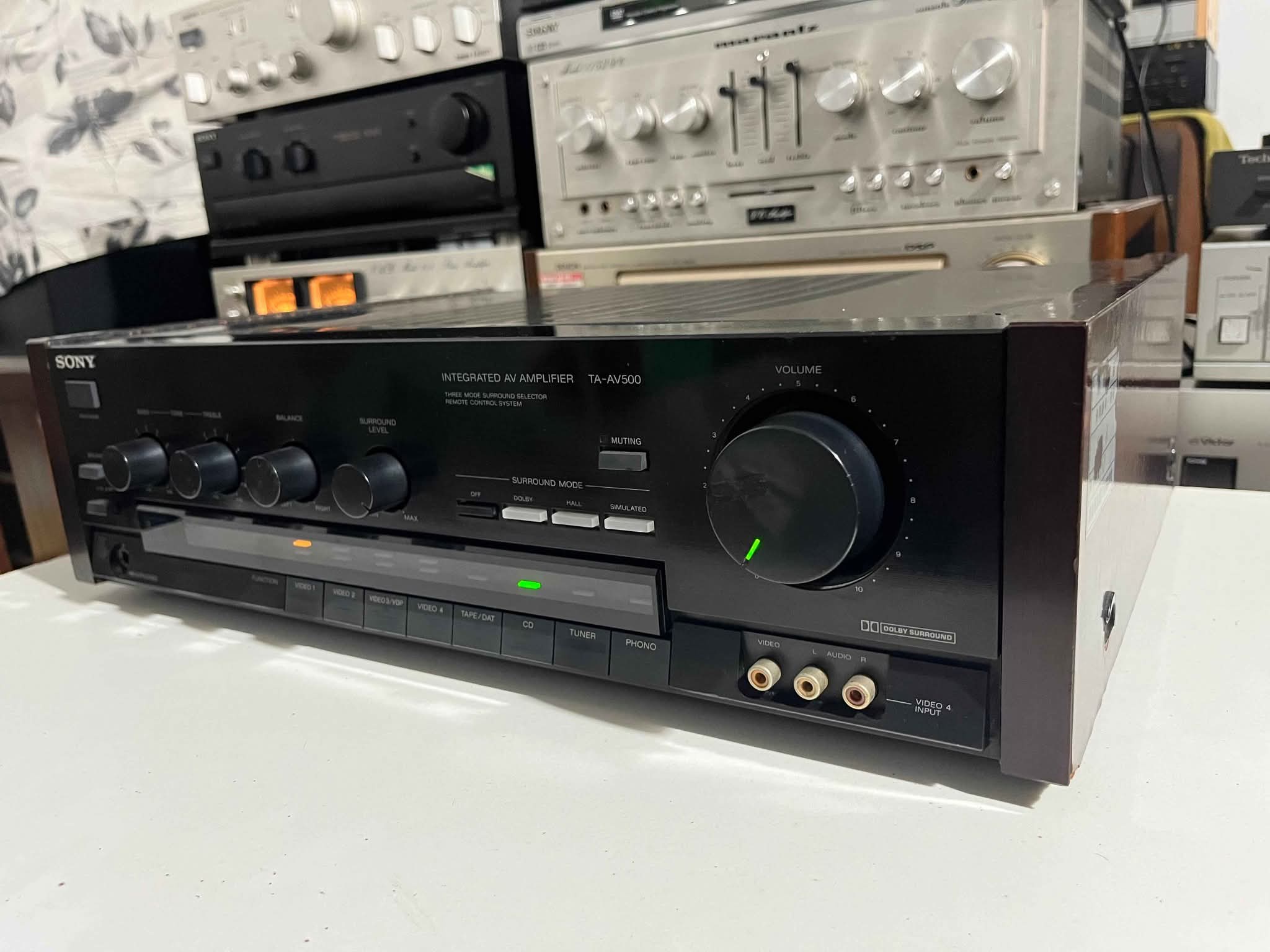 ❣️ SONY ❣️ TA-AV500 AV INTEGRATED STEREO AMPLIFIER (89-90