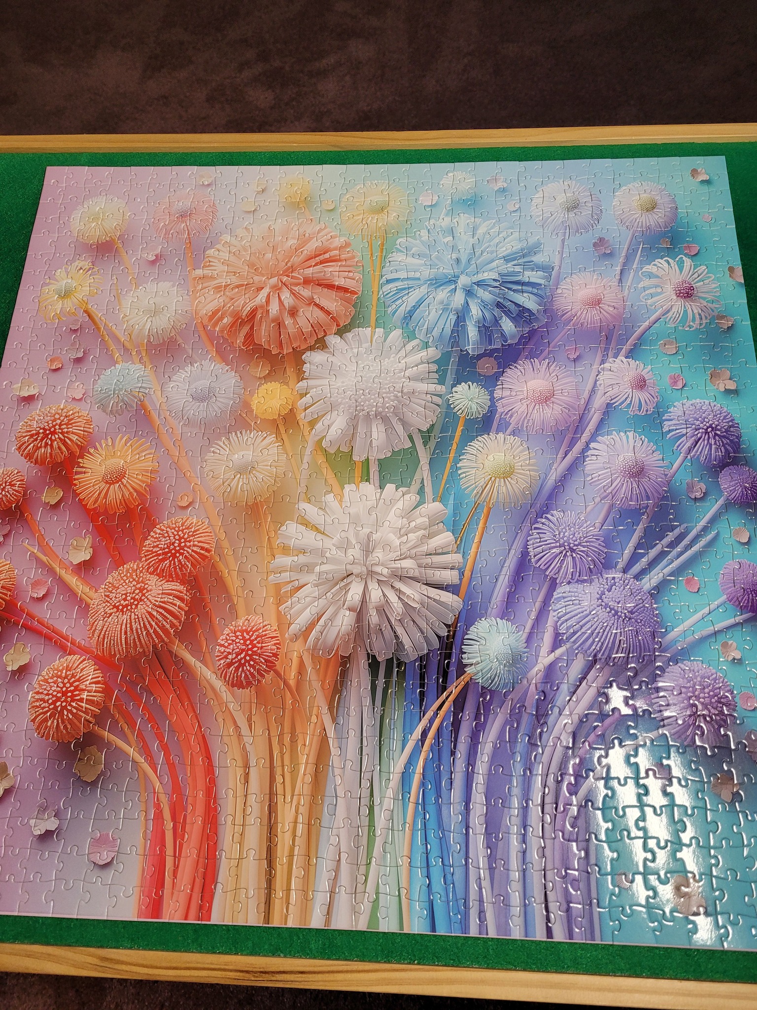 Plant Buttefly Puzzle For Adults 1000 Pieces, Fantasy Fairy Jigsaw...