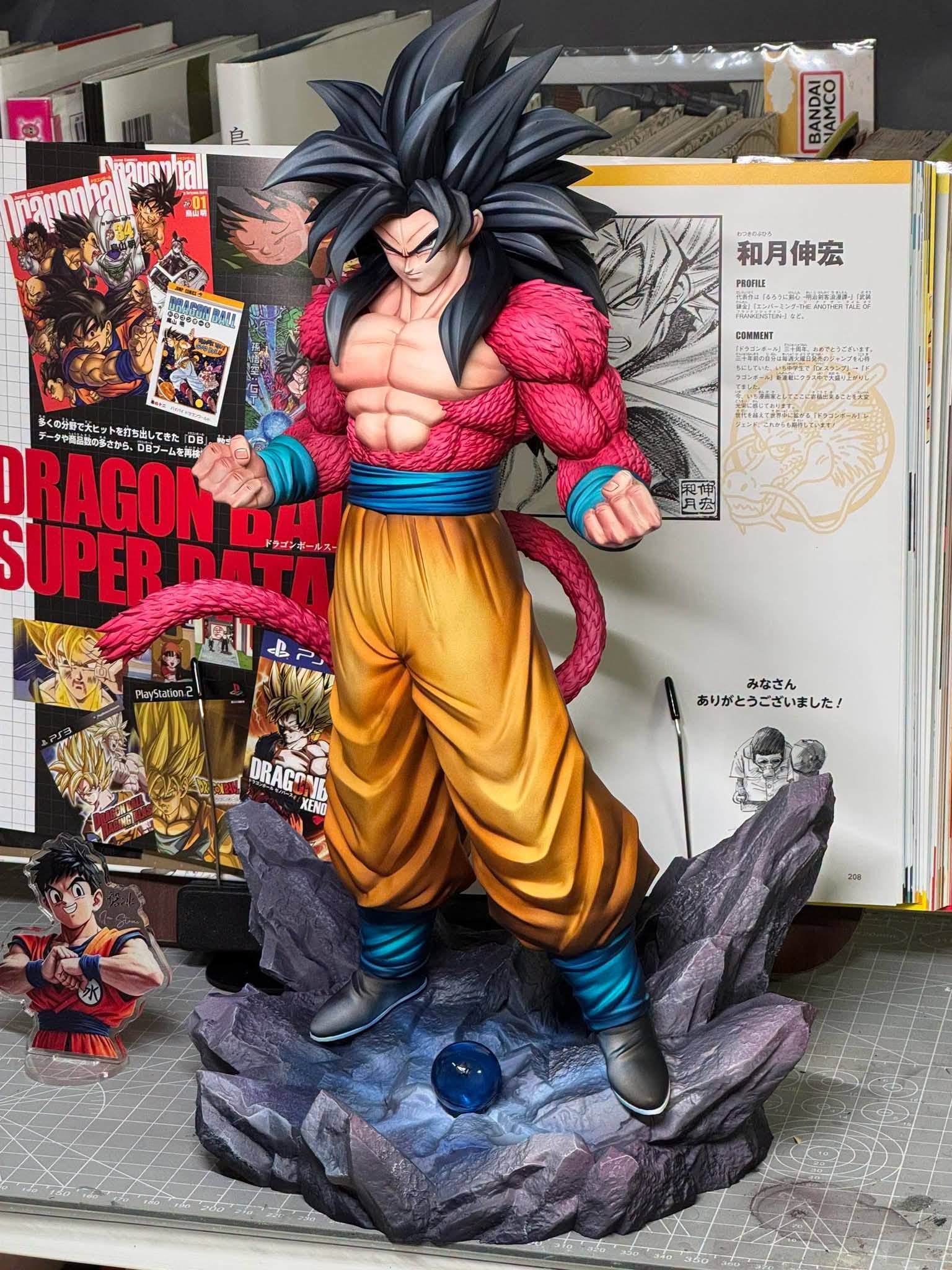 BWFC x SMSP : Dragon Ball GT - Son Goku SSJ4 )Brush and Manga