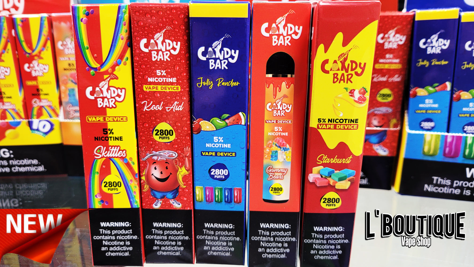 lolly bar vape L' Boutique Electronics Shop Flavors:Strawberry Angel Cake Wholesale Empty Disposable Vape 60KPuffs
