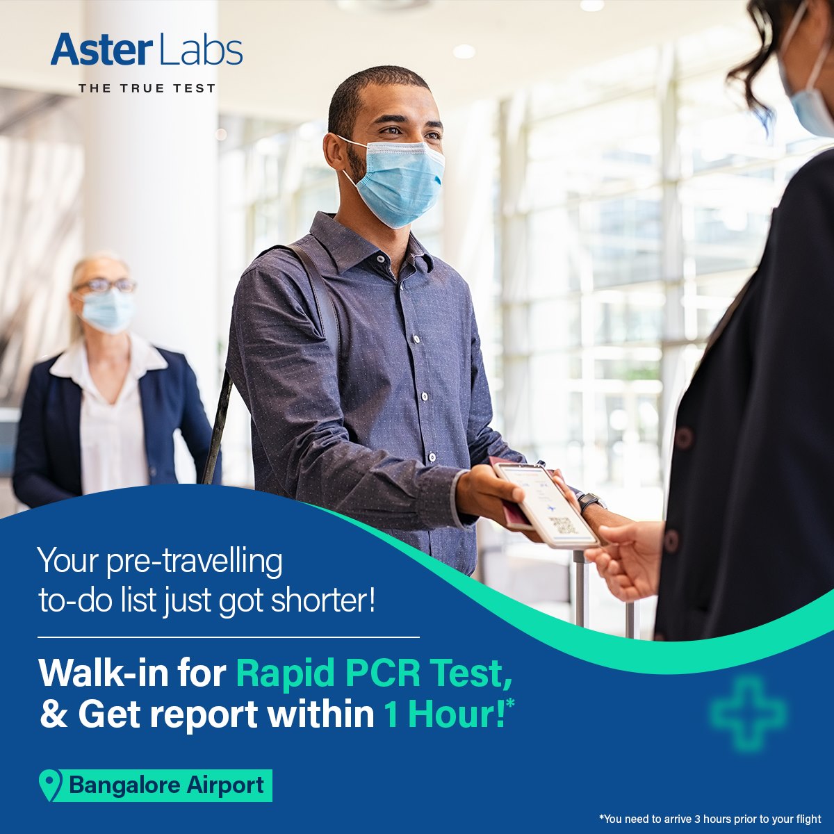 Aster Labs - Why put covid testing as a pre-travelling task when you ...