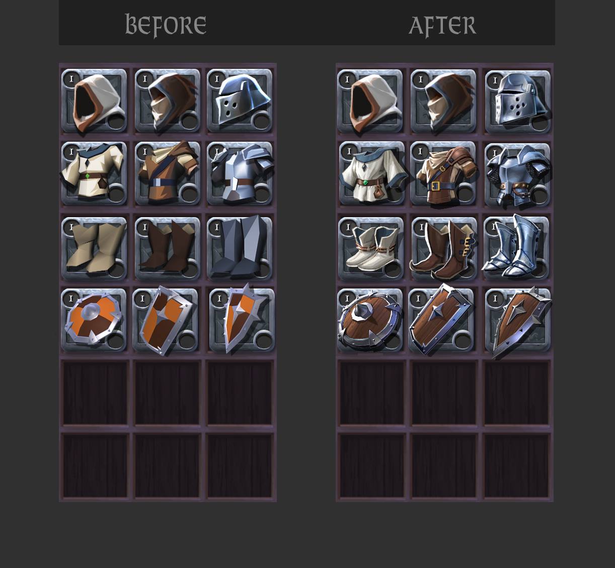 Albion - Pimp your inventory! Albion Online's item icons are