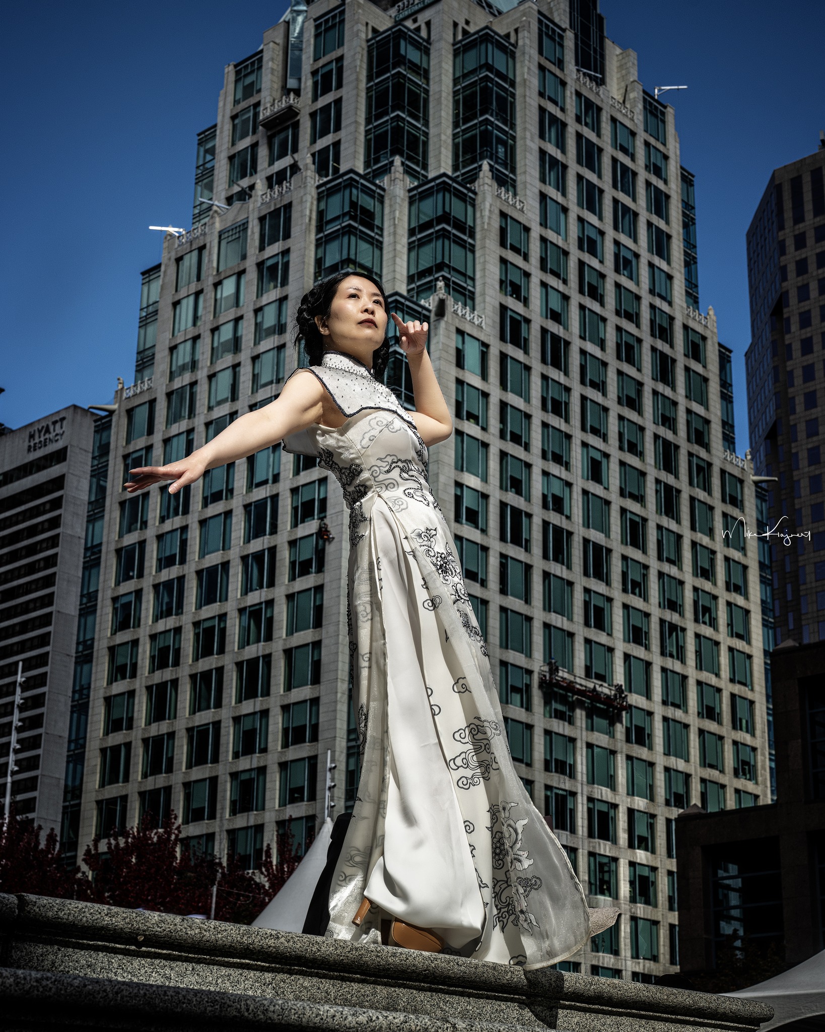Fashion photography with Nikon Z9 in Vancouver, BC during Vietnam