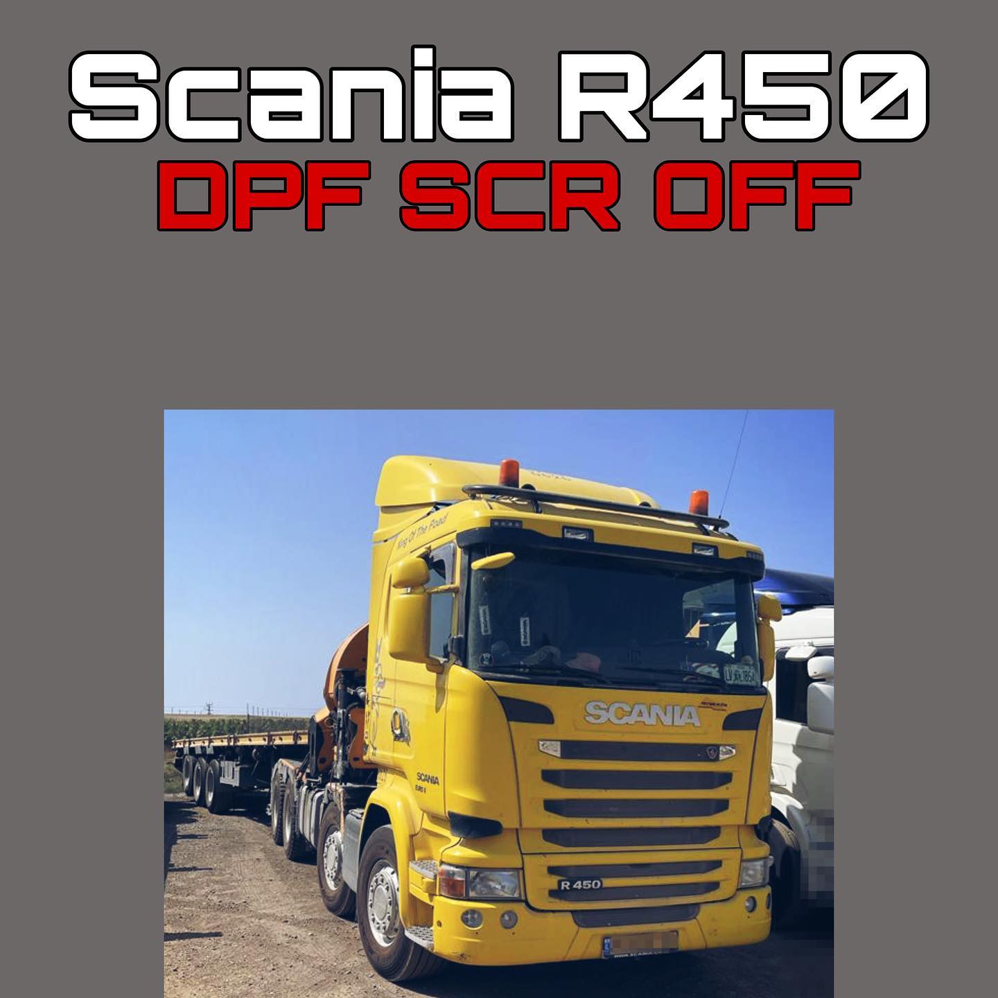 ️Scania R450 ️ ⠀ DPF OFF SCR OFF ... - GT - General Tuning