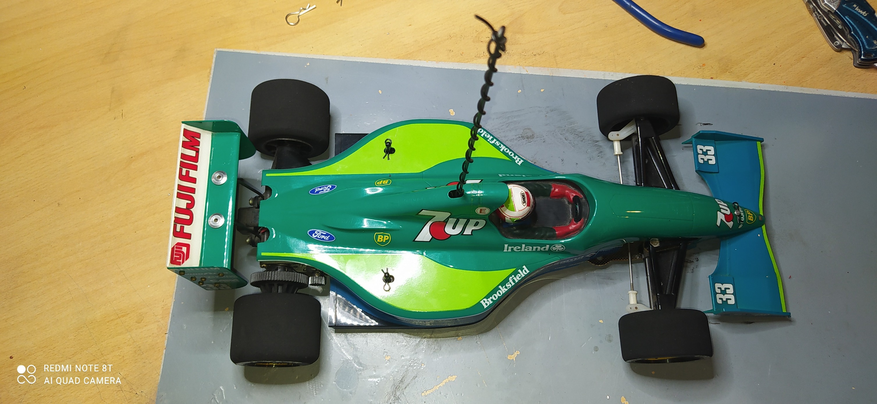 Tamiya Jordan 191 F1 car model