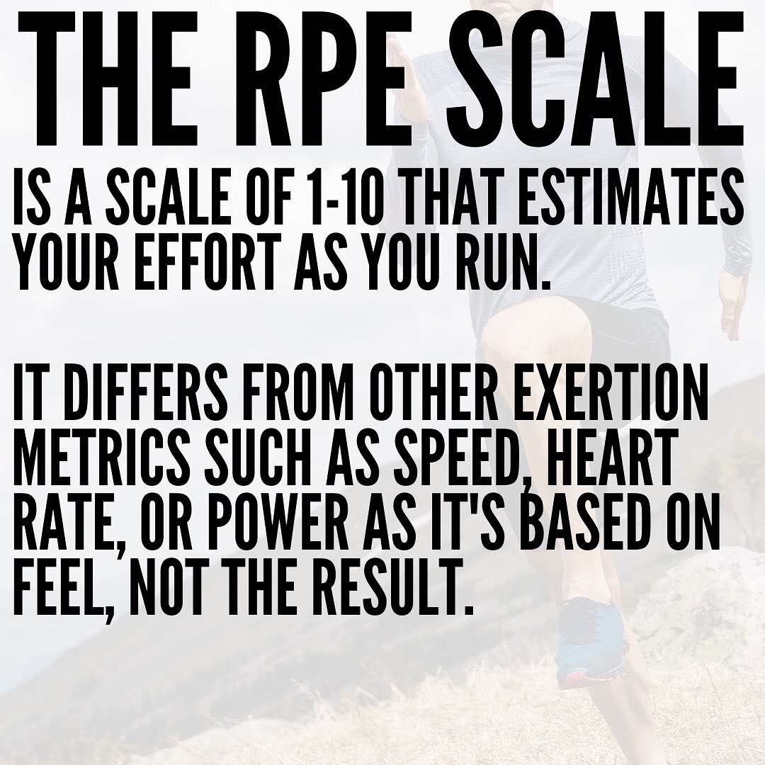 Rate of Perceived Exertion (RPE) is my... - Marathon Handbook