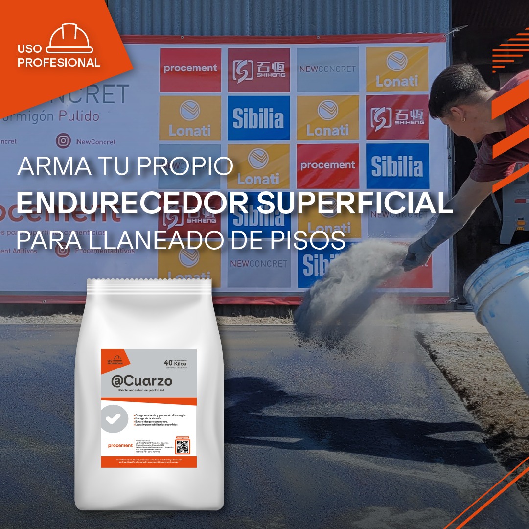 El endurecedor superficial, hecho a... - Procement Aditivos | Facebook
