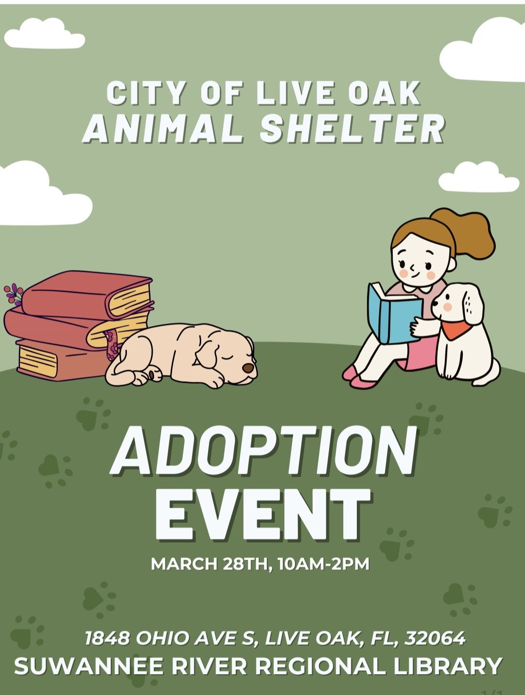 Adoption Event at the Library
